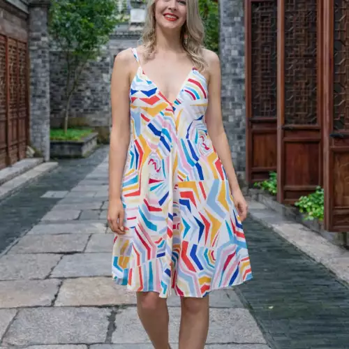 Vestido Estampado mujer
