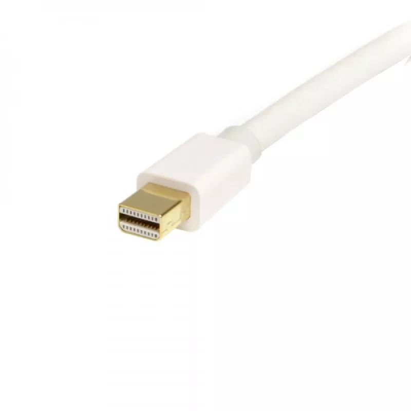 3m (10 ft) White Mini DisplayPort to DisplayPort Cable - Mini DP to DP - 1x Mini Display Port (m), 1x Dis