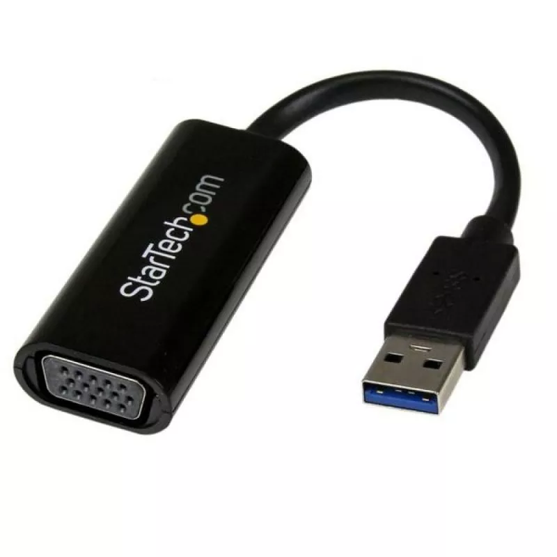 Adaptador de Video Conversor USB 3.0 a VGA - Cable Convertidor Compacto de Video - 1920x1200 / 1080p