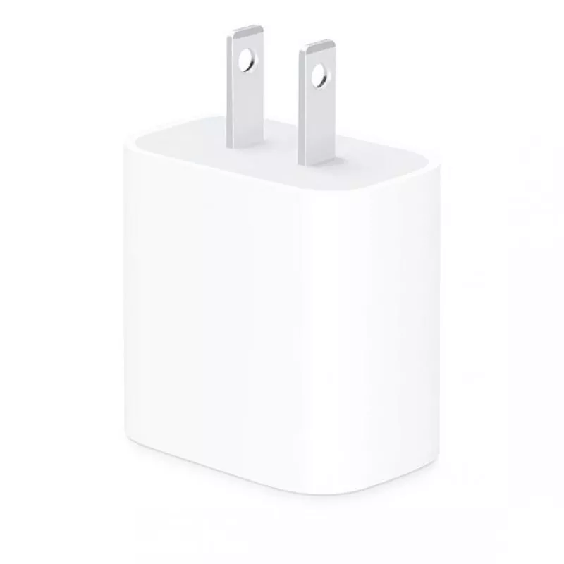 Apple Adaptador/Cargador de Corriente USB-C, 20W, Blanco