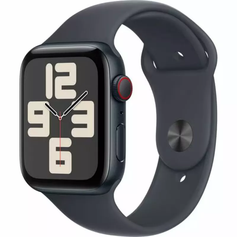 Apple Watch SE Smart Watch 44mm Altura de la caja 38mm Media noche Aluminio Material