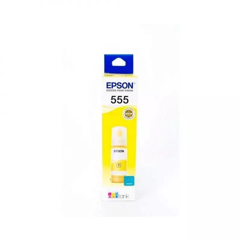 Botella Epson T555420-AL, Yellow 70 ml L8180 (6.200 paginas)