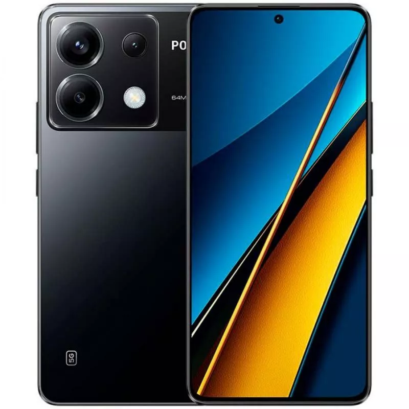 Celular Poco X6 5G Black  12GB + 256 GB