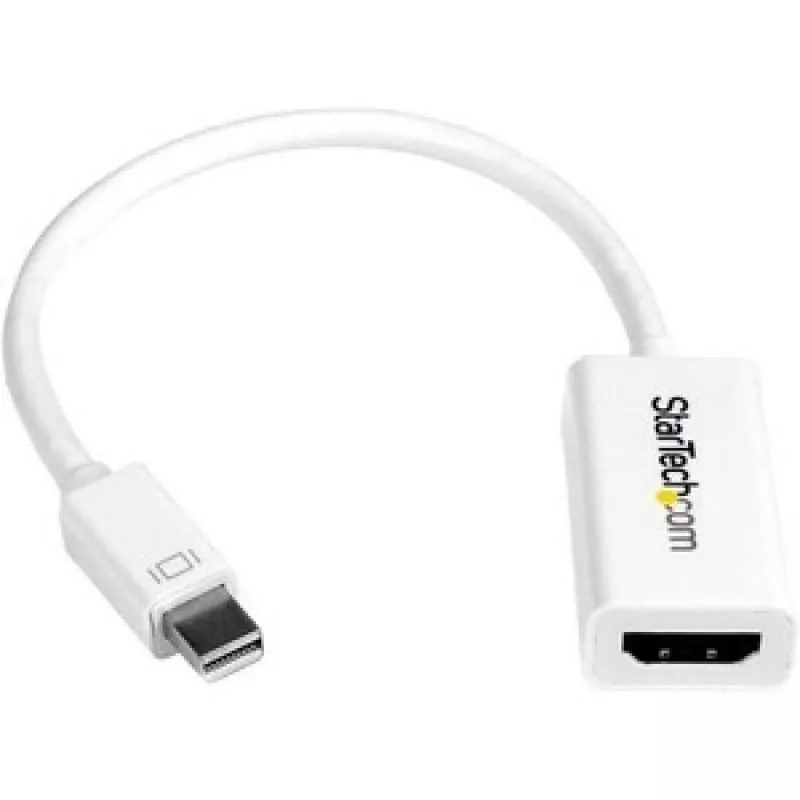 Convertidor de Video Startech.com Mini DisplayPort Macho - HDMI Macho, Blanco, para MacBook Pro