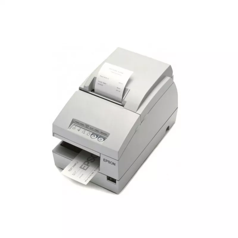 Epson TM-U675-012, Impresora de MultifunciÃ³n incl. Cheques, Matriz de Puntos, AlÃ¡mbrico, Serial, Blanco