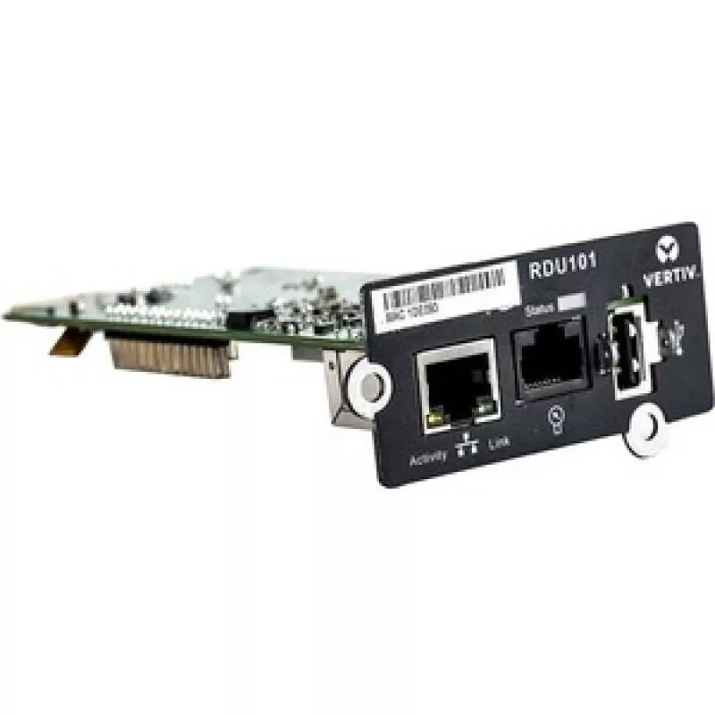 Liebert IntelliSlot RDU101 communication