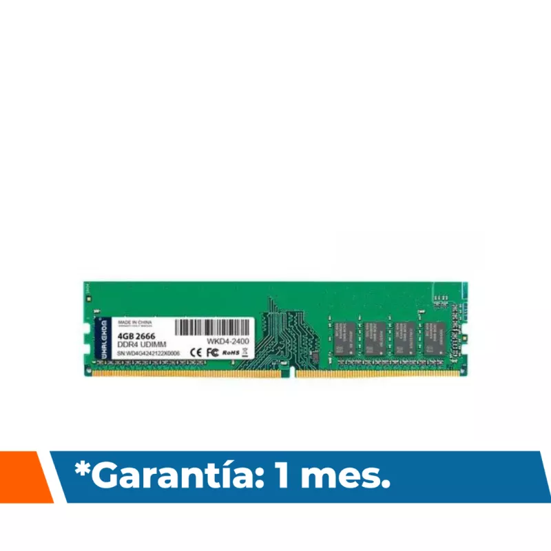 MEMORIA GENEGRICA PC DDR4 PC4 21300 4GB 2666MHZ DESKTOP