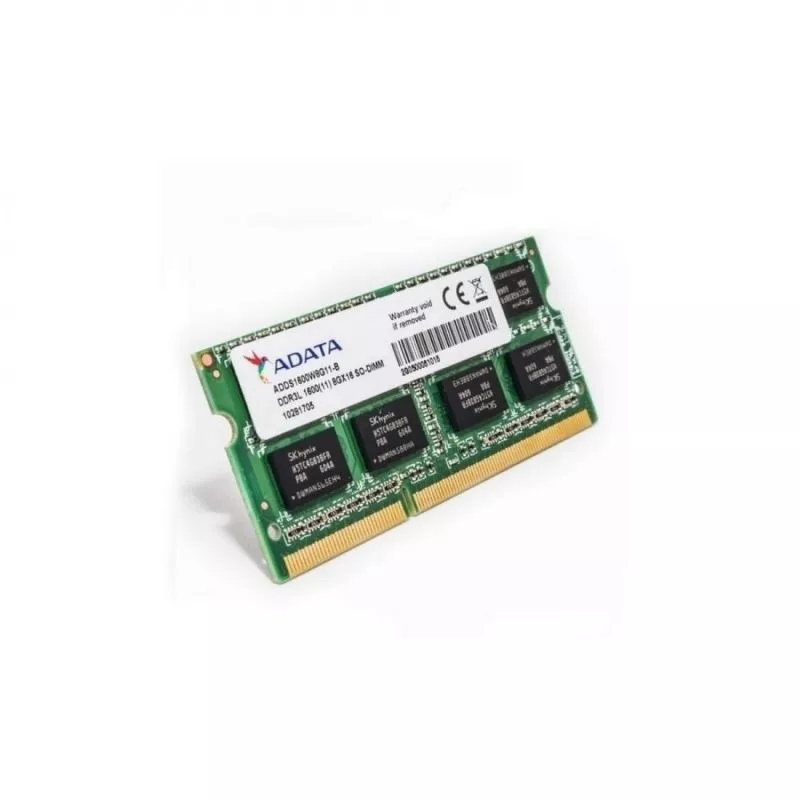 Memoria RAM Adata Portátil DDR3 8GB Bus 1600 Low Voltage