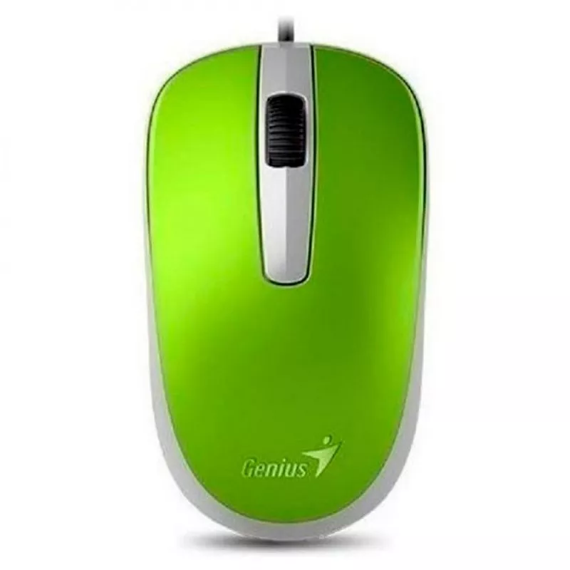 Mouse GENIUS Dx-120 Al?mbrico USB Verde