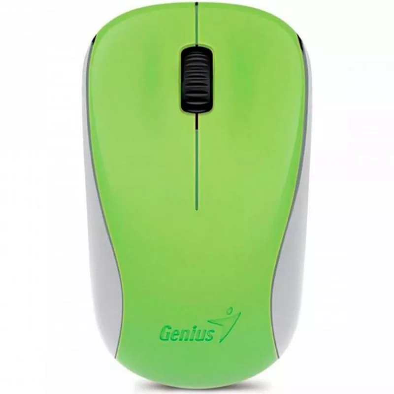 Mouse inalámbrico Genius 2.4 GHz, BlueEye, Verde