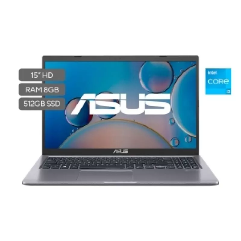 NB ASUS Laptop X515EA-BR3238W INTEL Ci3-1115G4 15HD 8GB 512GB SSD