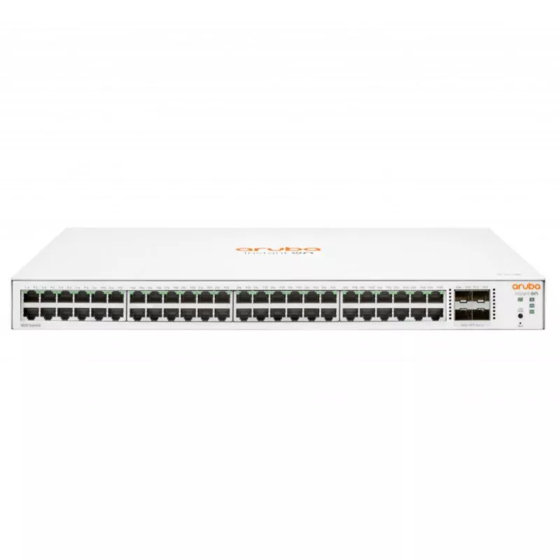 Switch Aruba Gigabit Ethernet Instant On 1830, 48 Puertos 10/100/1000Mbps + 4 Puertos SFP, 104 Gbit/s, 16