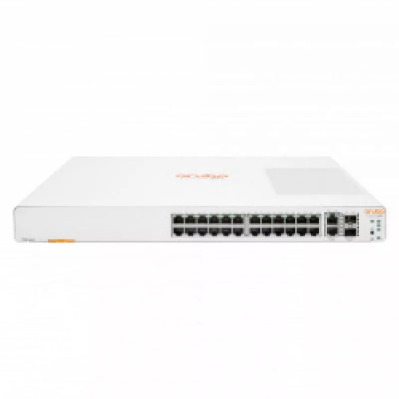 Switch HPE Gigabit Ethernet Aruba 1960 24G, 24 Puertos 10/100/1000 + 2 Puertos SFP, 128 Gbit/s, 16000 Ent
