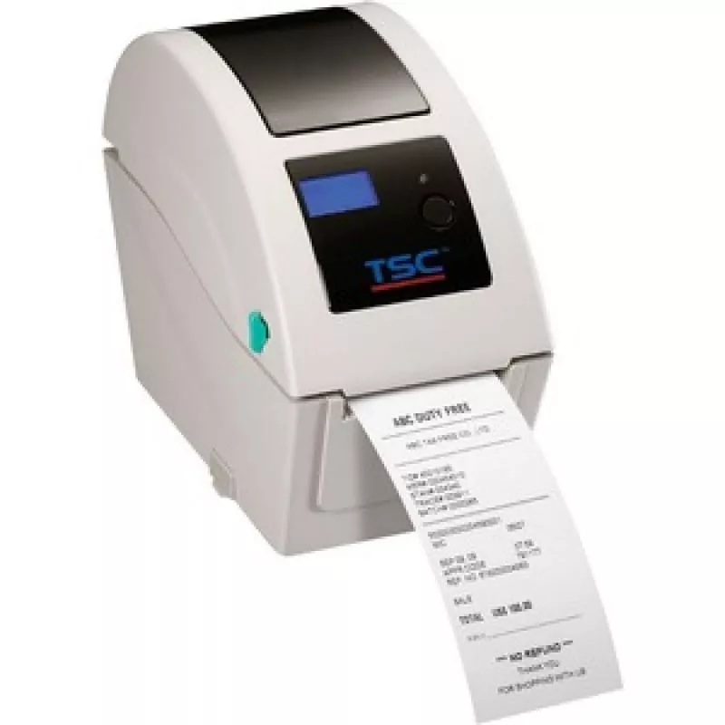 TDP-225 direct thermal label printer, 203 dpi, 5 ips (beige) USB and Serial
