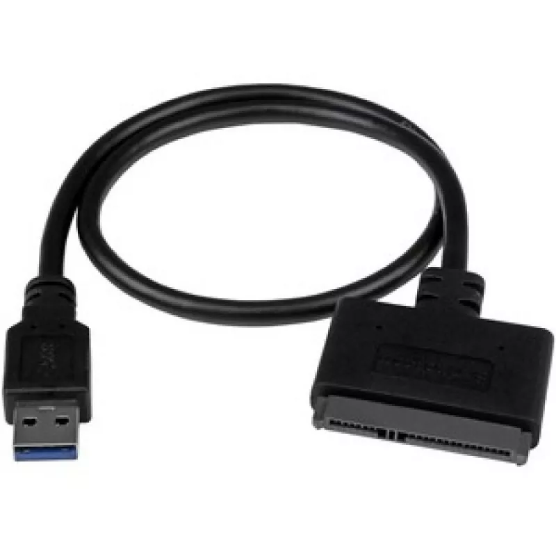 USB 3.1 Gen 2 (10Gbps) Adapter Cable for 2.5in SATA SSD/HDD Drives - Supports SATA III (6 Gbps) - USB Pow