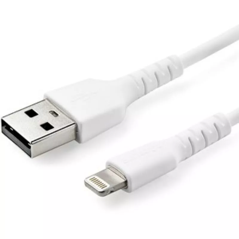 USB to Lightning Cable - 1m / 3.3 ft - MFi Certified Lightning Cable - Heavy Duty Lightning Cable - White