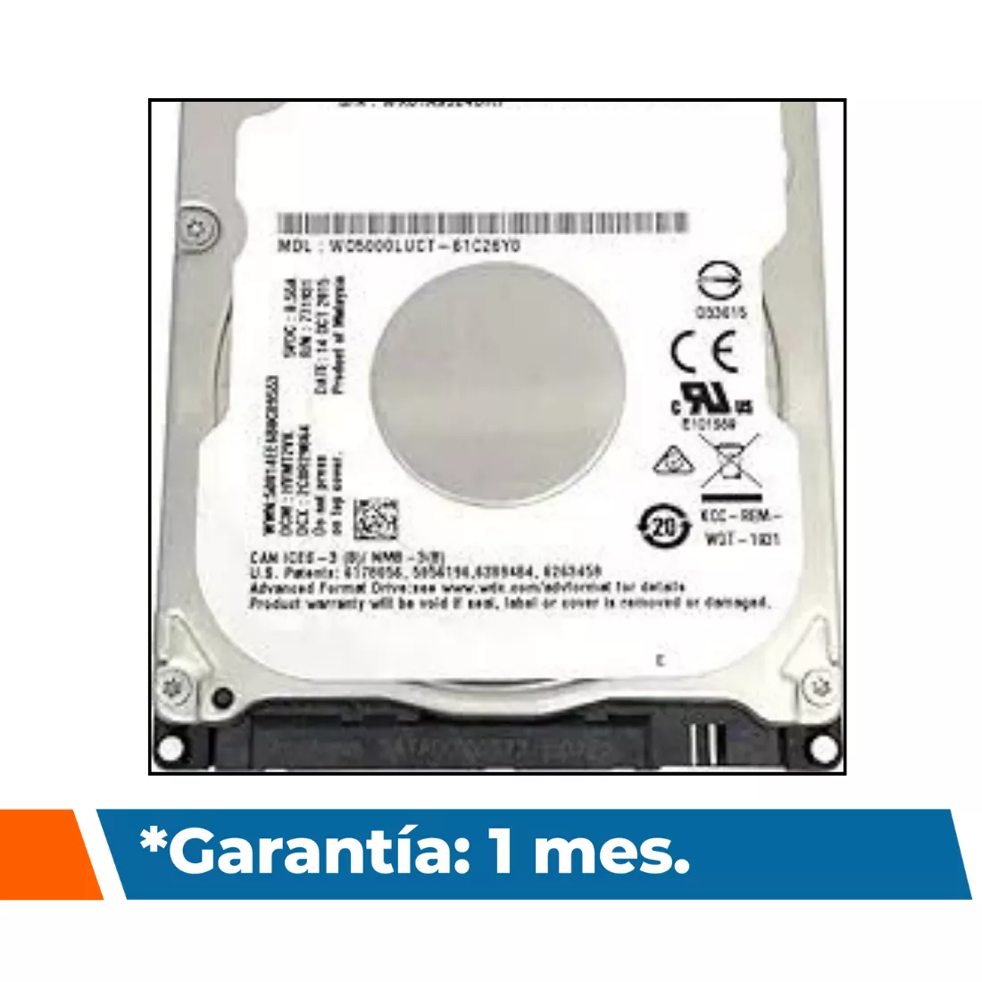 Disco duro genérico 3TB SATA 3.5
