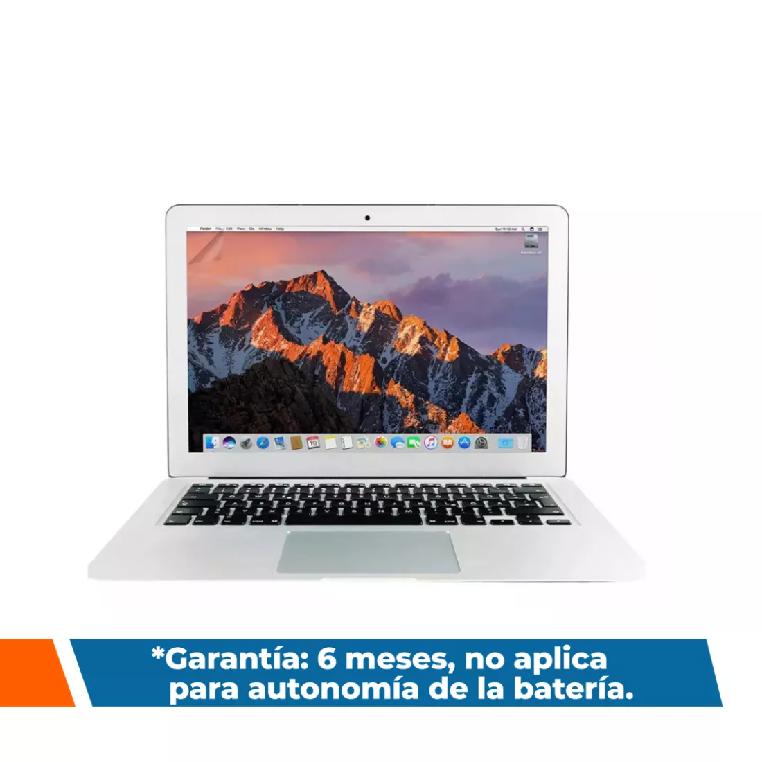 MACBOOK AIR APPLE CI5 5250U 1.6GHZ 4GB 128GB SDD 11.6" MACOS 2015