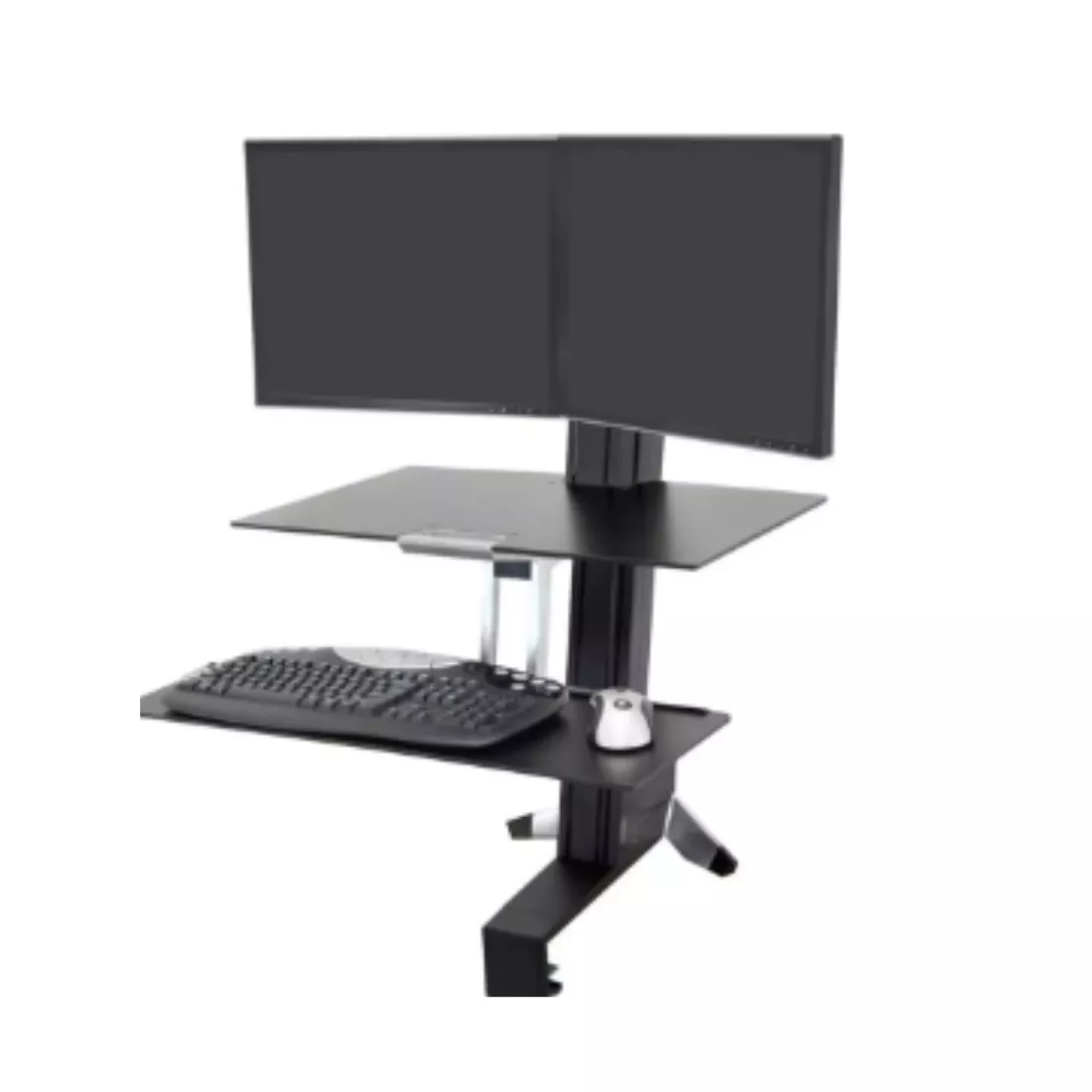 Soporte ergotron styleview sit-stand vertical lift hts Reacondicionado