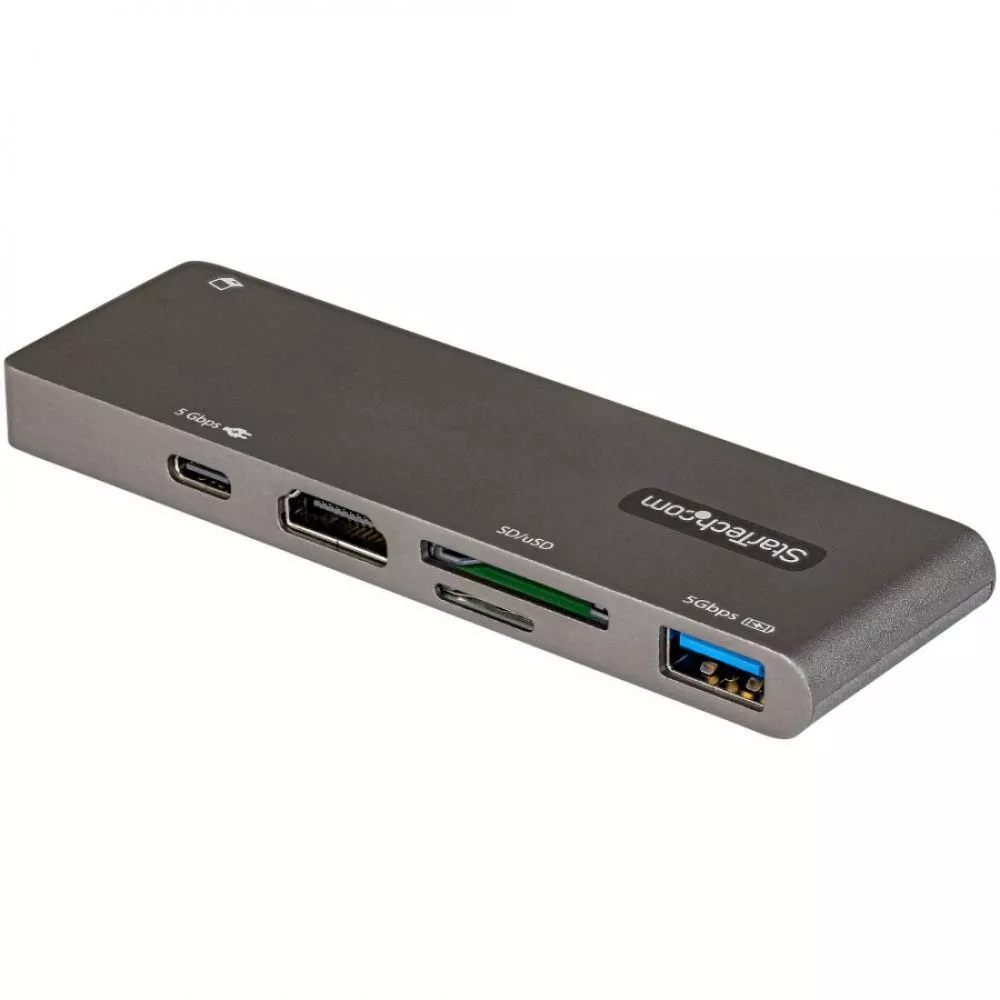 USB C Multiport Adapter for MacBook Pro/Air - USB Type-C to 4K HDMI 100W Power Delivery Pass-through SD/M