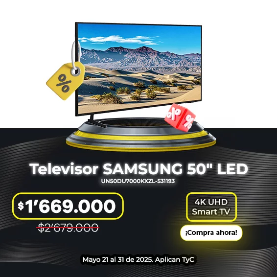 Televisor Samsung 50 4K UHD Smart TV