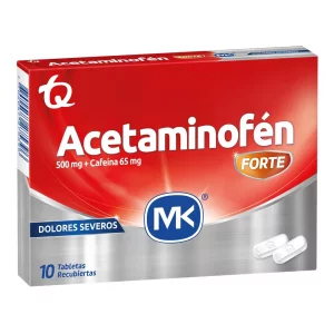 Acetaminofen Forte MK x 10 und