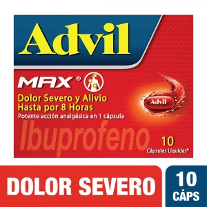 Advil Max Cap. Líquidas 10 und