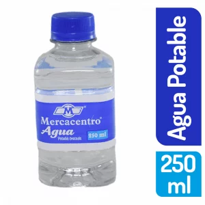 Agua Mercacentro Botella 250 ml