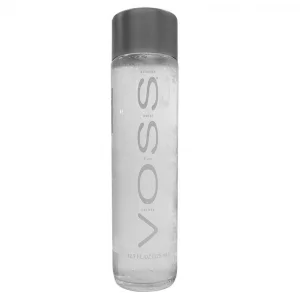 Agua Mineral Voss 375 ml Carbonatada Botella Vidrio