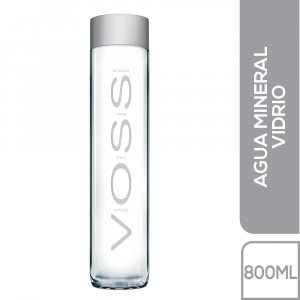 Agua mineral VOSS 800mL - Envase de Cristal - VINETIBO