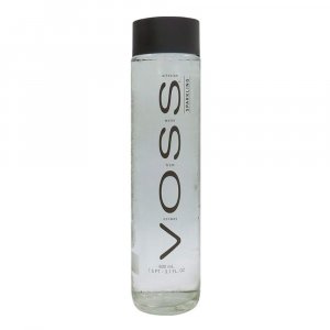 Agua Mineral Voss 800 ml Botella Vidrio 