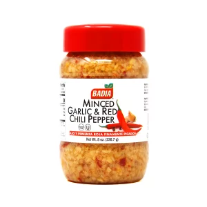 Ajo Picado Con Pimienta Roja Badia x 226.7 g