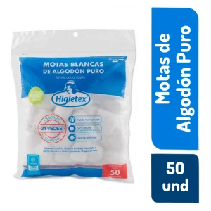 Algodón Higietex Motas x 50 und