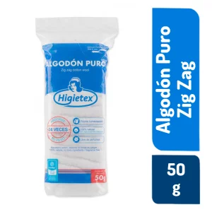 Algodón Higietex Zig Zig x 50 g
