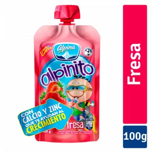 Alpinito Fresa Pouch 100 g