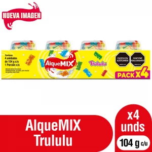 Alquería Forti Kids Trululu x 4 und - 104 g c/u