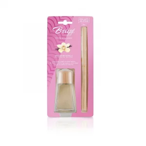 Ambientador Brizze Palitos De Rattan Delic. Vainilla x 60 ml