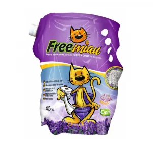 Arena Freemiau Lavanda Gatos x 4.5 kg