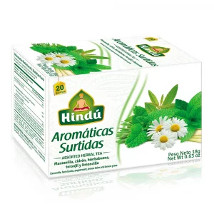 Aromatica Hindu x 20 Surtida