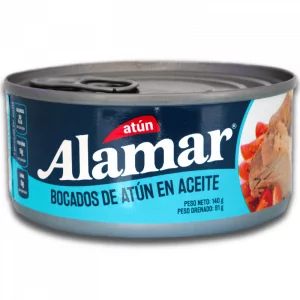 Atun Alamar Bocados Aceite 140 g