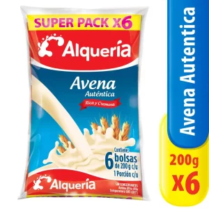 Avena Alqueria Autentica6 x 200 ml Bolsa