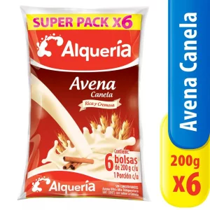 Avena Alqueria Bolsa6 x 200 ml Canela