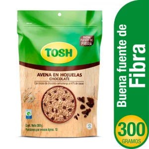 Avena En Hojuelas Tosh Chocolate x 300 g