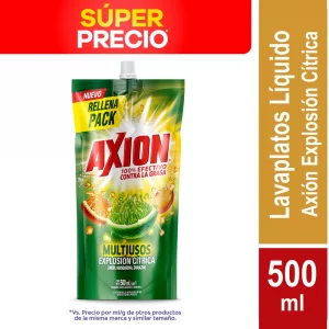 Axion Explosion Citrica Doypack x 500 ml