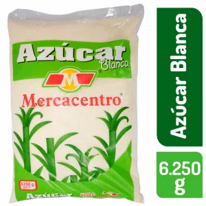 Azúcar  Blanca Mercacentro Media Arroba 6250 g