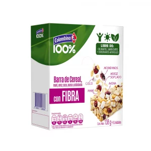 Barra De Cereal Fibra 6 x 23g