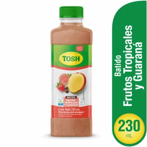 Batido Tosh Frutos Tropicales y Guaraná Botella x 230 ml