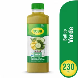 Batido Tosh Verde Botella x 230 ml
