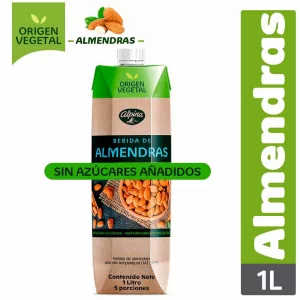 Bebida De Almendra Alpina 1000 ml UHT