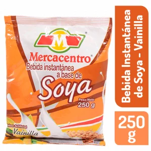 Bebida De Soya Mercacentro Vainilla 250 g